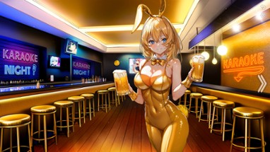 Bunny-girl with Golden tummy Image