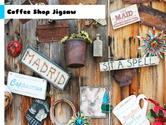 Coffee Shop Jigsaw Game Cover