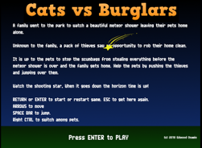 Cats vs Burglars Image