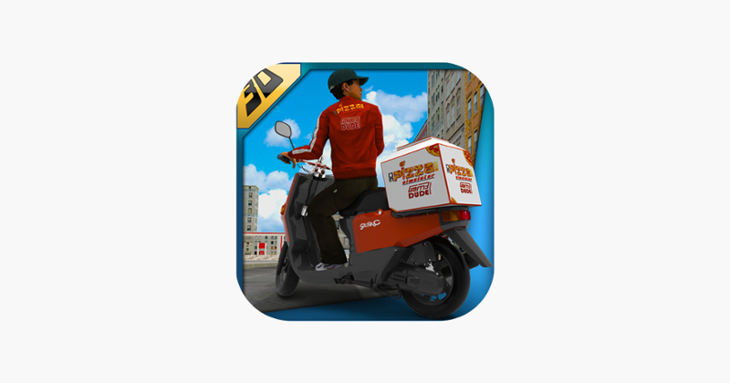 3D Pizza Boy Simulator - A bike rider parking and simulation adventure game Game Cover