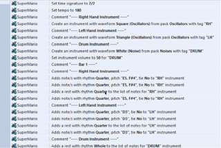 BandChiptune Construct 2 and 3 plugin and sample Image