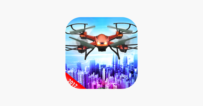 Futuristic Fire Fighting Drone Game Cover