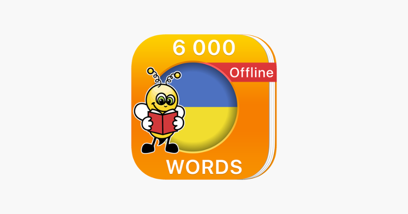 6000 Words - Learn Ukrainian Language Offline Game Cover