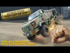 Demolition War Car 3D Sim Image