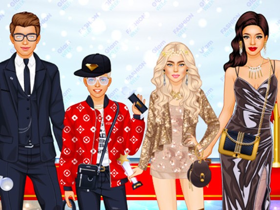 Superstar Family Dress Up Game Cover