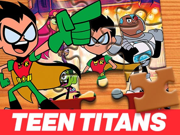 Teen Titans Go Jigsaw Puzzle Game Cover