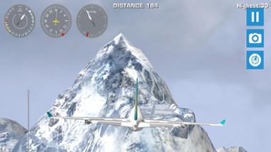 Airplane Mount Everest Image