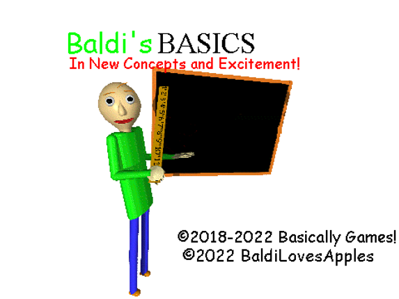 Baldi's Basics in New Concepts and Excitement! Game Cover