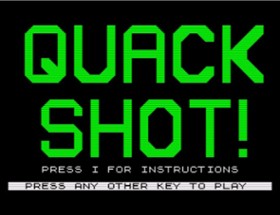 DuckHunt/Quack Shot - ZX Spectrum Image