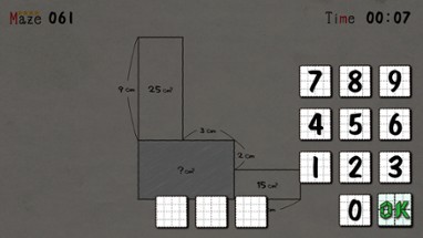 MENSEKI Area maze puzzles Image