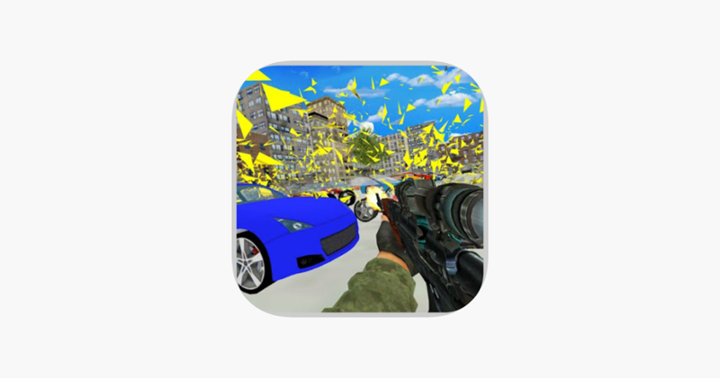 Shoot Car Crazy: Destroy City Game Cover