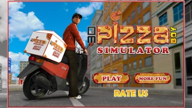 3D Pizza Boy Simulator - A bike rider parking and simulation adventure game Image