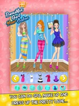 Beautiful Girl Hair Salon with Dress Up kids Game Image