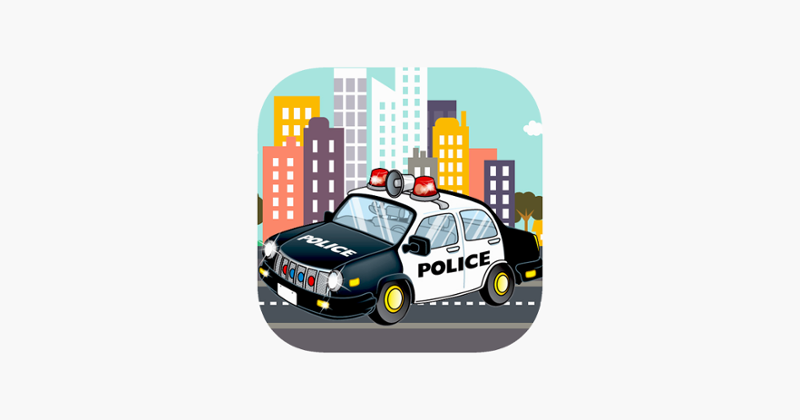 Kids Police Car - Toddler Game Cover
