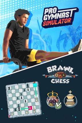 Pro Gymnast Simulator + Brawl Chess Game Cover