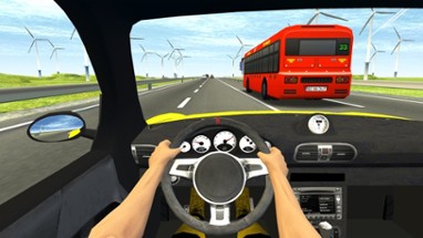 Racing in City - Car Driving Image
