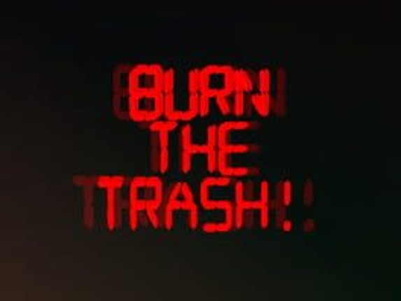 Burn the Trash! Game Cover