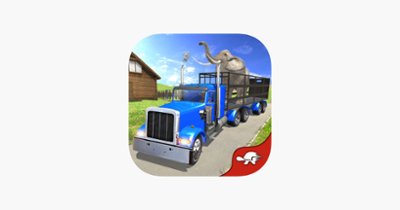 Farm &amp; Zoo Angry Animals Transporter Truck Driving Image