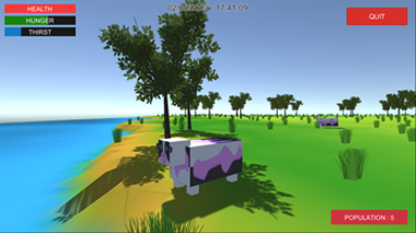 COWs Ecosystem - Simulation Image