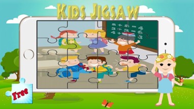 Kid Jigsaw Puzzles Games for kids 2 to 7 years old Image