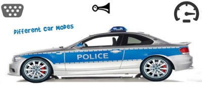 Kids Police Car - Toddler Image