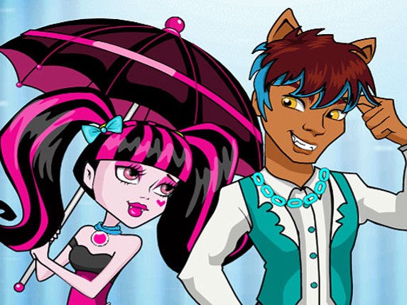 Monster High Couple Dressup Game Cover