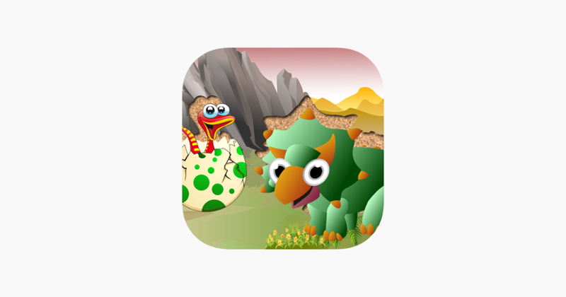 QCat - Puzzle &amp; Trivia of Dino World For Toddlers and Kids (free) Game Cover