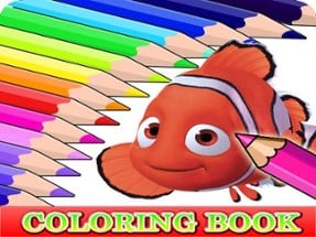 Coloring Book for Finding Nemo Image