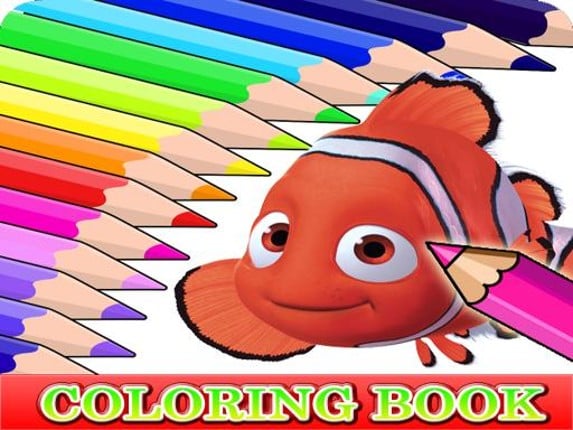 Coloring Book for Finding Nemo Game Cover