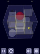 Red ball &amp; Glass maze Image