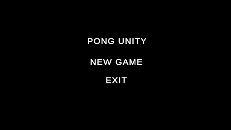 Pong Unity WebGL Game Cover