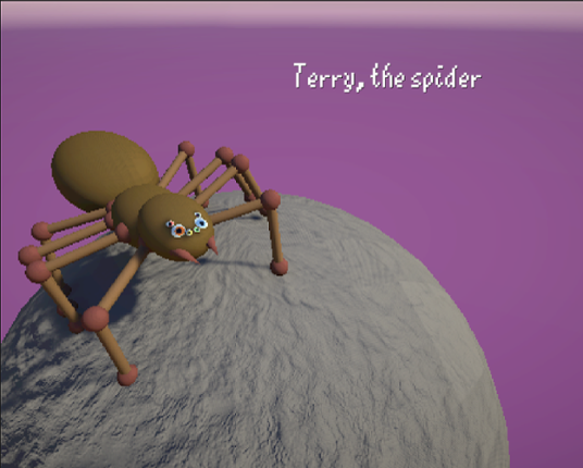 Terry, the spider Game Cover