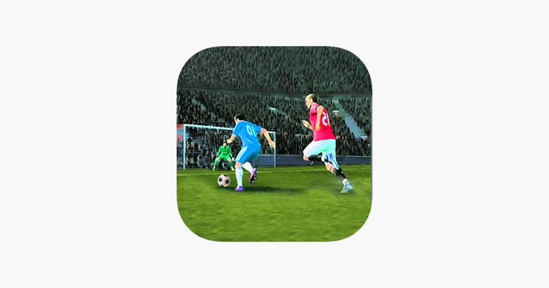 Kick &amp; Flick Football Game Cover