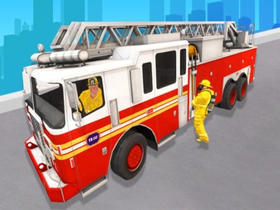 City Rescue Fire Truck Games Game Cover