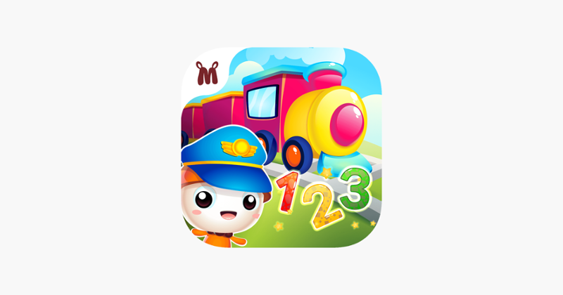 Fun Number Train Learning App Game Cover