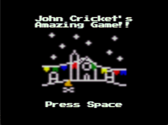 John Cricket's Amazing Game Game Cover
