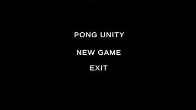 Pong Unity WebGL Image