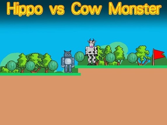 Hippo vs Cow Monster Game Cover