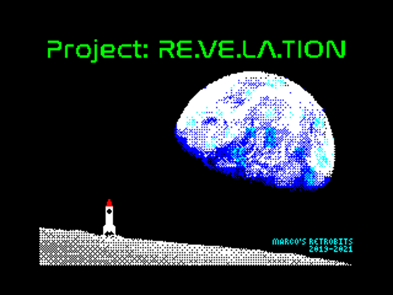 Project: RE.VE.LA.TION (ZX Spectrum) Game Cover