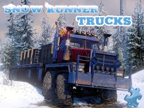 Snow Runner Trucks Jigsaw Image