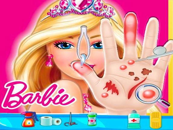 Barbie Hand Doctor: Fun Games for Girls Online Game Cover
