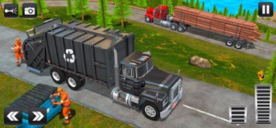 Driving Games Garbage Truck Image
