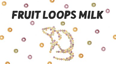 fruit loops milk Image