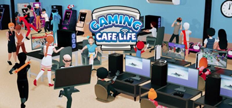 Gaming Cafe Life Game Cover