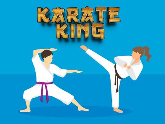 Karate king Game Cover