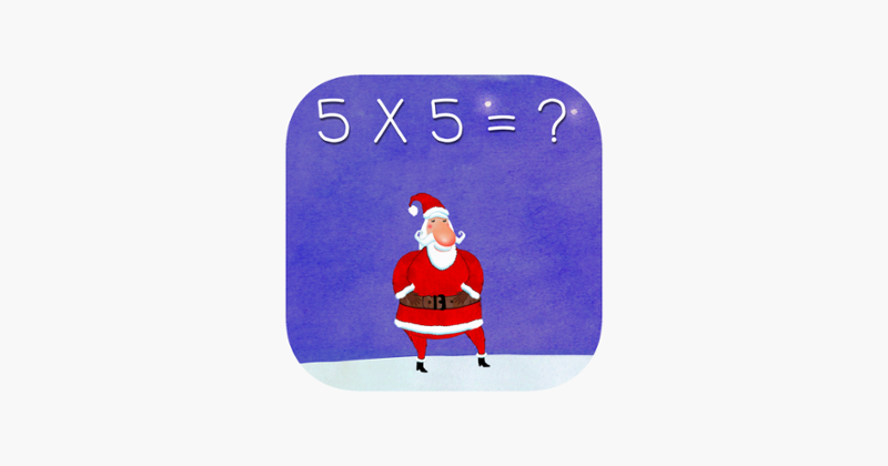 Learn times tables with Santa Claus. Game Cover