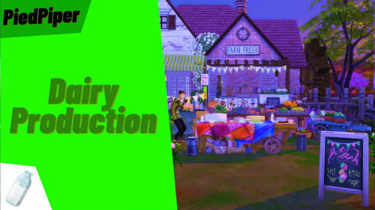 Dairy Production version 1 Game Cover