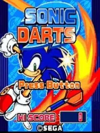 Sonic Darts Game Cover