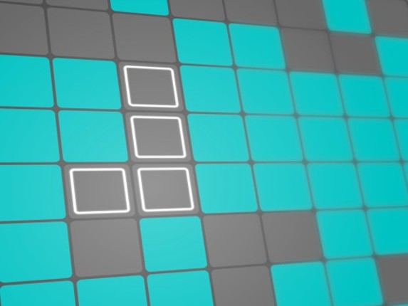 Turquoise Blocks Game Cover