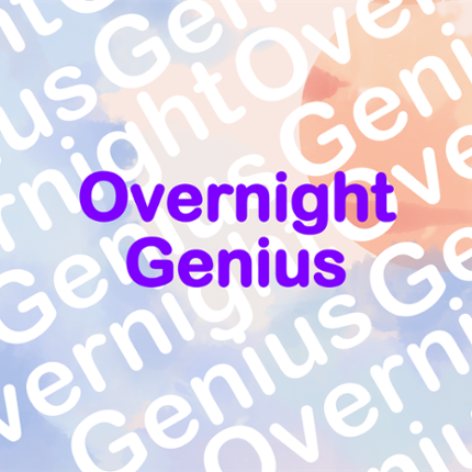 Overnight Genius Game Cover